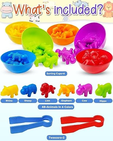 Yetonamr Counting Dinosaurs Montessori Toys for 3 4 5 Years Old Boys Girls, Toddler Preschool Learning Activities Toy for Kids Ages 3-5, 4-8, Birthday Gifts Sensory Toys - Image 2