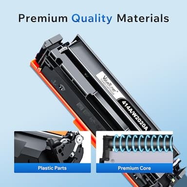 414A Toner Cartridges 4 Pack (with Chip) - MFP M479fdw Replacement for HP 414A HP 414X Toner for HP Color Laserjet Pro MFP M479fdw M479fdn M479dw Pro M454dw M454dn M479 M454 M480f Printer丨W2020A - Image 6