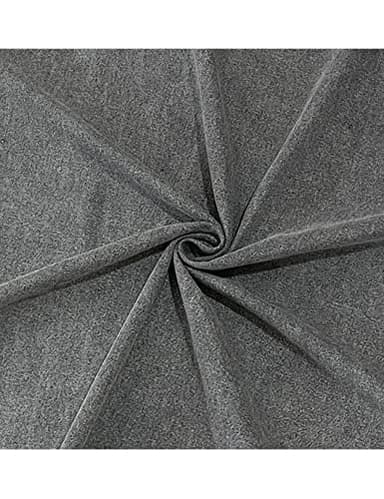 Zilcremo Women Denim Shirt Dresses Long Sleeve Distressed Jean Dress Button Down Casual Tunic Top Grey S - Image 5