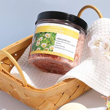 Spa Luxetique Epsom Salts for Soaking, 3.17lbs Bath Salts Gifts with Lavender, Rose, Chamomile Scent as Christmas Gifts for Woman, Spa Sets for Mom - Image 4