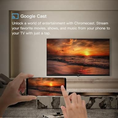FPD 75 Inch Smart TV, 4K LED Google TV with Google Play Built-in Google Cast, HDR 10, Compatible with Dolby Atmos & Vision MEMC, Voice Assistant Remote, UHD Flat Screen Television (CG75 C3-2024) - Image 5
