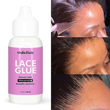 Dolahair Wig Glue Spray for Front Lace Wig Lace Melting Spray for Wigs Melting Spray Lace Bond Spray Lace Glue Kit Wig Install Kit - Image 4