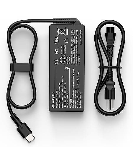 YEOTSMUT 100W USB C Fast Charger Power Adapter Compatible with Lenovo Thinkpad,MacBook Pro/Air, iPad Pro,HP,Dell,Asus All USB-C Device - Image 1
