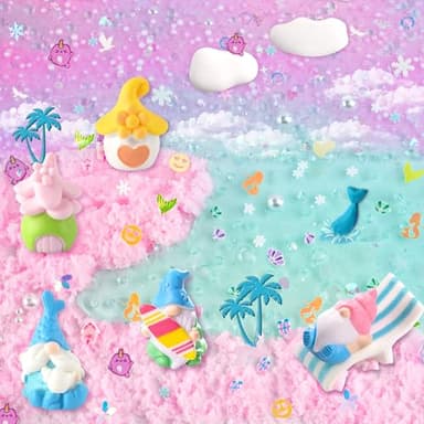 LAWOHO 6 Pack Slimes, Pink & Blue Slime Kit for Kids Ages 4-12 with Cloud, Butter & Water Slime, Non-Sticky Soft Sensory Toys, Slime Party Favors, Goodie Bag Stuffers for Girls & Boys Birthday Gifts - Image 2