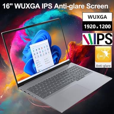 Lenovo ThinkBook 16 G7 16" FHD+ Business Laptop Computer, Intel 16-Core Ultra 7 155H (Beat i7-13705H), Arc Graphics, 32GB DDR5 RAM, 1TB PCIe SSD, WiFi 6E, Backlit Keyboard, Windows 11 Pro, AZ-XUT - Image 2
