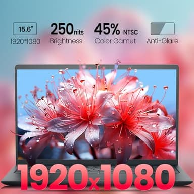 Dell Inspiron 15 3535 Touchscreen Laptop, AMD Ryzen 7 7730U (8-Core, Beats i7-1355U), 15.6" FHD, 32GB RAM | 1TB SSD Business Laptop Computer, Windows 11 Pro, Copilot AI, Wi-Fi, Webcam, w/Accessory - Image 5