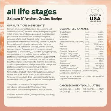 Canidae All Life Stages Real Salmon & Ancient Grains Recipe – High Protein Premium Dry Dog Food for All Ages, Breeds, and Sizes– 27 lbs. - Image 4