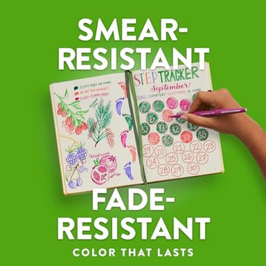 Paper Mate Flair Felt Tip Pens Medium Point 0.7 Millimeter Marker Pens Back to School Supplies for Teachers & Students Assorted Colors 24 Count - Image 4