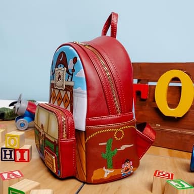 Loungefly Pixar: Toy Story - Andy's Room Mini-Backpack, Amazon Exclusive - Image 10