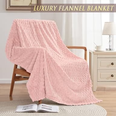 Birthday Gifts for Women Self Care Gifts, Rose Spa Gifts Baskets Bath Set Get Well Gifts Care Package Relaxation Valentines Day Gifts for Her Women Mom Sister Friend Wife Girlfriend Teacher w/ Blanket - Image 5