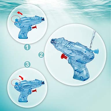 12 Packs Water Gun for Kids Squirt Toys Outdoor Beach Swimming Pool Game Summer Party Favor - Image 3