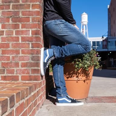 Lock Laces Flat Laces No-Tie Shoelaces – Stylish No-Show Elastic Laces for Casual & Fashion Shoes – One-Size, Easy to Install (White) - Image 4