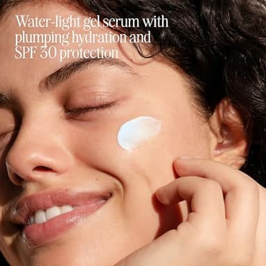 COOLA Refreshing Water Plumping Gel with SPF 30, Dermatologist Tested Face Sunscreen with Hyaluronic Acid, Organic Aloe, and Coconut Water, 1 Fl Oz - Image 2