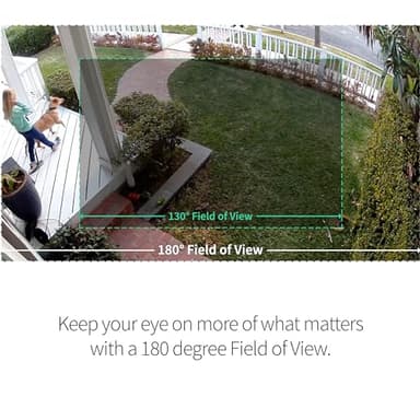 Arlo Ultra 2 Spotlight Camera 4K HDR (2 Cameras, SmartHub Included & Required) | Wireless Home Security Camera | Color Night Vision, Motion Sensor, 180º View, 2-Way Audio, Black - Image 3