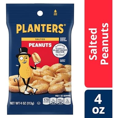 Planters Salted Peanuts, 4 Ounce (Pack of 12) - Image 3
