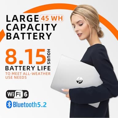 HP 2025 17 inch Laptop Business, 17.3" IPS FHD Display, AMD Ryzen 5 (Beats i7-1165G7), Ms Office Lifetime, Win 11 Pro, AI Copilot, w/Accessory, Numeric Keypad, WiFi 6 (32GB RAM + 1TB SSD) - Image 7