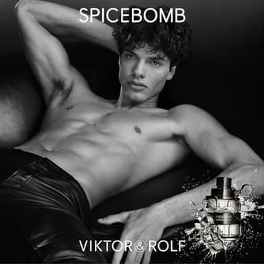 Viktor&Rolf - Spicebomb Eau de Toilette - Woody & Spicy - Cologne for Men - With Notes of Citrus & Tobacco - 3.04 Fl Oz - Image 5