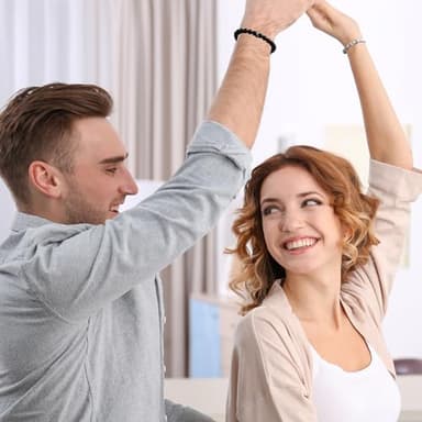 MAIBAOTA Anniversary Romantic Gifts for Men Women, Matching Couple Bracelets for Boyfriend Girlfriend Husband Wife, Wedding Ideas for Him Her - Image 2