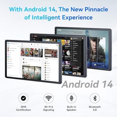 Jeazans Android Tablet, 10.1 inch Tablets with 1280 * 800 IPS HD Touchscreen, Octa-Core Processor, 10(4+6) GB RAM 128GB ROM, 1TB TF Card Expandable, 5G/2.4G WiFi, BT 5.0,Dual Camera, 2025 US Version - Image 3