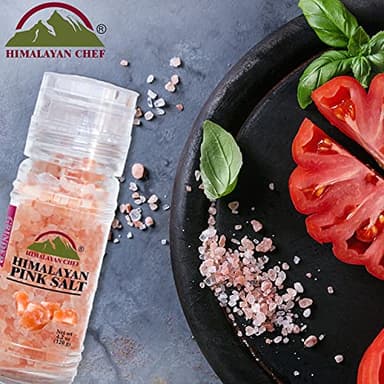 Himalayan Chef Himalayan Pink Salt Grinder-4.2 oz, (5303C) - Image 4