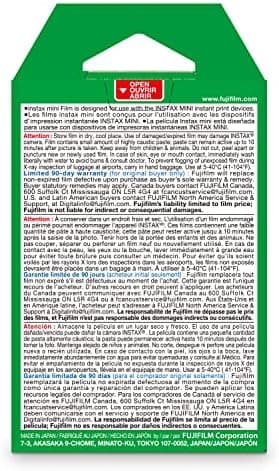 FUJIFILM Instax Mini Instant Film Twin Pack (White), 20 photos - Image 3