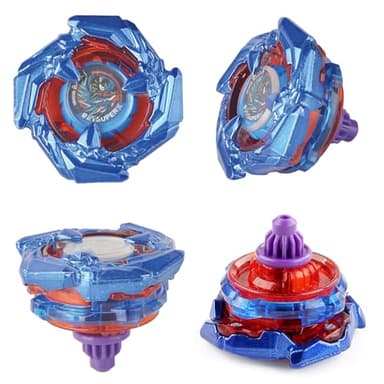 ASVEXKW Battling Set, Spinninning Top Burst Boy Combat Battling Game Set, Spinning & Launchers, Greats Birthday Gift for Boys, 8 & 10 Spinning Tops (08) - Image 4