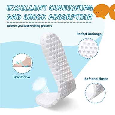 Baby Girl Water Shoes Slip on Wearable Sole Quick Dry Skin Barefoot Walking Shoes Athletic Swim Beach Socks Blue Scales Little Kid 13 - Image 5