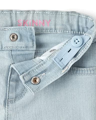 The Children's Place Baby Girls And Toddler Girls Basic Skinny Jeans,Blues Wash/Dk Indigo/Sky Wash 3 Pack,5T - Image 2