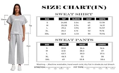 YETOWA Women’s Air Layer Fabric Two Piece Set Stylish Crop Top & Wide Leg 3/4 Pants Lounge Matching Tracksuit - Image 6