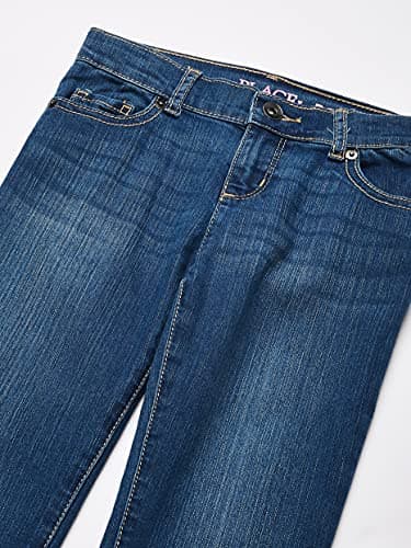 The Children's Place Girl's Basic Bootcut Jeans, Md Lara Wash, 10 slim - Image 3