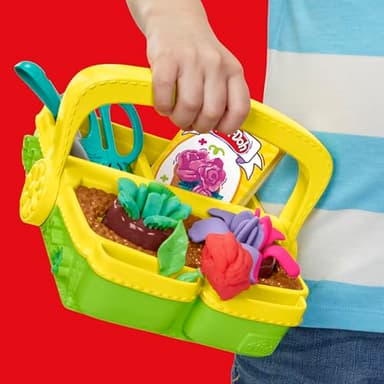 Play-Doh Blooming Flower Garden Toy Playset, Nature Pretend Play, Kids Arts & Crafts Ages 3+ - Image 2