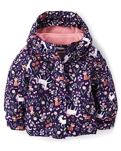 The Children's Place,And Toddler Heavy 3 in 1 Winter Jacket,Wind-resistant Water-resistant Shell,Fleece Inner,5T - Image 1