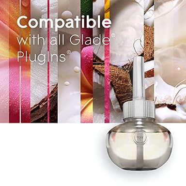 Glade PlugIns Refills Air Freshener, Scented and Essential Oils for Home and Bathroom, Exotic Tropical Blossoms, 6.7 Fl Oz, 10 Count (Packaging May Vary) - Image 9