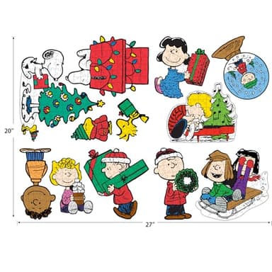 RoseArt - Mini Shaped Multipack - Peanuts Holiday Friends - 500 Piece Jigsaw Puzzle for Adults - Image 3