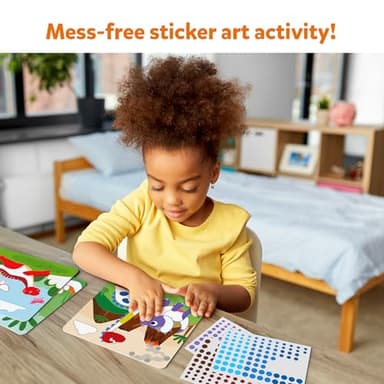 Skillmatics Dot It Sticker Art - Dinosaurs, Mess-Free Fun for Kids, 500+ Stickers, Craft Kits, DIY Scrapbooking Activity, Travel Toys, Gifts for Boys & Girls Ages 3, 4, 5, 6, 7 - Image 2