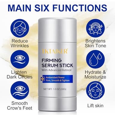 Advanced Retinol Firming Stick – Antioxidant-Enriched and Peptde to Visibly Tighten and Firm Wrinkles and Laugh Lines, Visible Results in 3-4 Weeks 1.0 Oz - Image 7