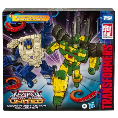 Transformers Legacy United Doom ‘n Destruction Collection, Bludgeon & Rukus, Mayhem Attack Squad Converting Action Figure 2-Pack, 8+ (Amazon Exclusive) - Image 2