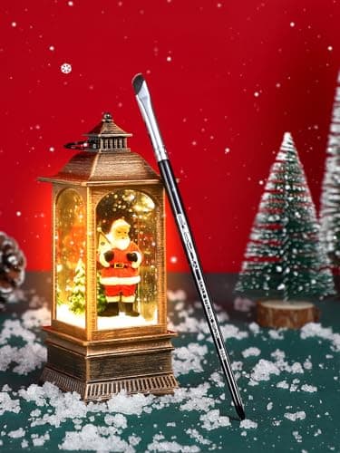 Eyeliner Brush, EIGSHOW Sickle Angled Gel Eyeliner Makeup Brush for Precise Eye Liner, Eyebrow, Eyelid with Ultra Thin Curved Vegan Bristles (E865) - Image 9