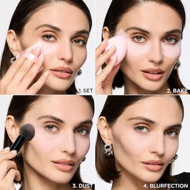 L'Oreal Paris Infallible Blur-fection Longwear Loose Setting Powder, Blurring Face Powder With Up to 24HRs of Wear, Brightening Light Pink, 1 Kit - Image 8