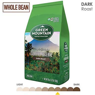 Green Mountain Coffee Roasters Sumatra Reserve, Whole Bean Coffee, Bagged 18 oz - Image 2