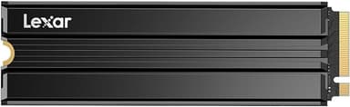 Lexar 2TB NM790 SSD with Heatsink PCIe Gen4 NVMe M.2 2280 Internal Solid State Drive, Up to 7400/6500 MB/s Read/Write, Compatible with PS5, for Gamers and Creators, Black (LNM790X002T-RN9NU - Image 1