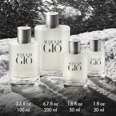 Armani Beauty - Acqua di Gio - Eau de Toilette - Cologne for Men - Long Lasting Fragrance with Bergamot notes, Jasmine, White Musks, Patchouli & Cedarwood – 1.0 Fl Oz - Image 5