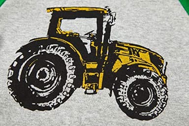 Family Feeling Tractor Baby Boys Long Sleeve Pajamas Sets Cotton Pyjamas Toddler Infant Kids 18-24 Months Grey - Image 3
