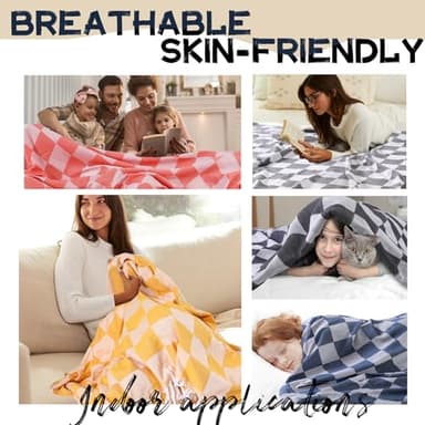 Large Picnic Blanket Outdoor Law Park Grass Patio Mat Manta Para Soft Car Travel Essentials Road Trip Summer Vacation Stuff Outside Accessories Roadtrip Camping Gear Rv Must Haves Glamping Tent Gadget - Image 5