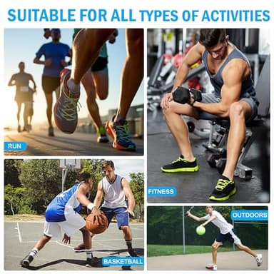 Acupressure Insoles for Men and Women, Helps Promote Blood Circulation and Relieve Fatigue Orthopedic Acupoint Massage Insoles (Blue, M-US 8-11) - Image 7