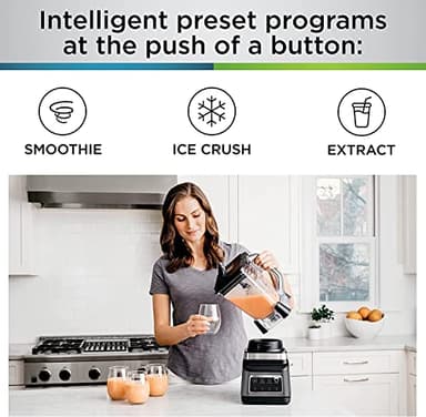 Ninja BN751 Professional Plus DUO Blender, 1400 Peak Watts, 3 Auto-IQ Programs for Smoothies, Frozen Drinks & Nutrient Extractions, 72-oz. Total Crushing Pitcher & (2) 24 oz. To-Go Cups, Black - Image 6