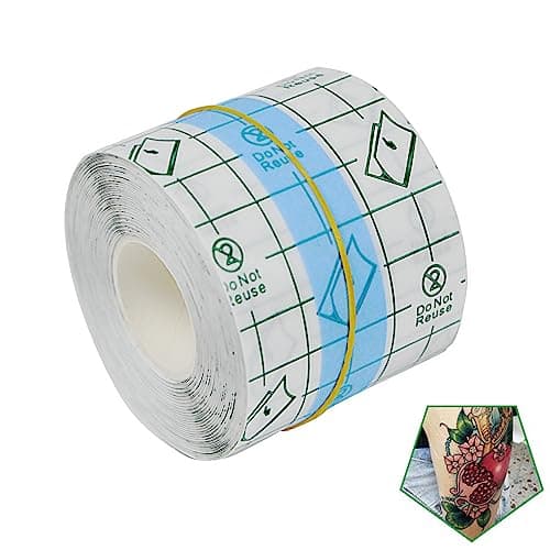 Tattoo Aftercare Bandage Roll 2"x 10 Yard - Waterproof Transparent Film For Tattoo Initial Healing And Skin Repair Adhesive Tattoos Supply Wrap - Image 1