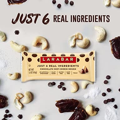 Larabar Chocolate Chip Cookie Dough, Gluten Free Fruit & Nut Bar, 16 Ct - Image 3