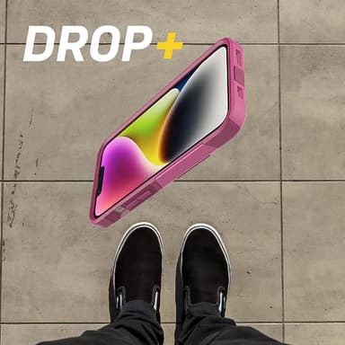 OtterBox Commuter Series Case for iPhone 14 & iPhone 13 (Only) - Non-Retail Packaging - Into The Fuchsia - Image 4