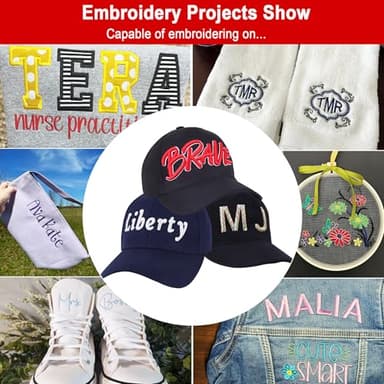 Smartstitch S-1501 Commercial Embroidery Machine with 15 Needles,14"x20" Embroidery Area,1200SPM Max Speed,12" Touch Screen, Wifi available, capable of embroidering on 3D Caps, Flat, T-shirt and more - Image 4